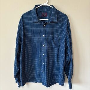 Untuckit Michelot Flannel Button Front XXXL